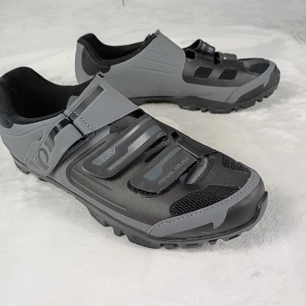 Pearl Izumi Cycling Shoes Women 41 Black Grey All-Road v4 Mountain Bike SPD Gear